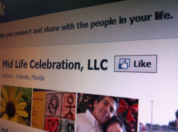 Mid Life Celebration Facebook Fan Page