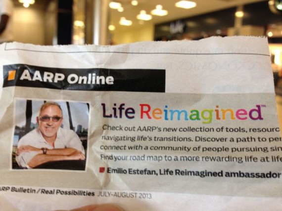 Photo from AARP newsletter about ReImagining life