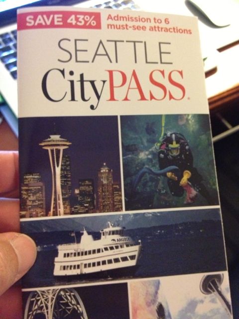 Seattle City Pass booklet
