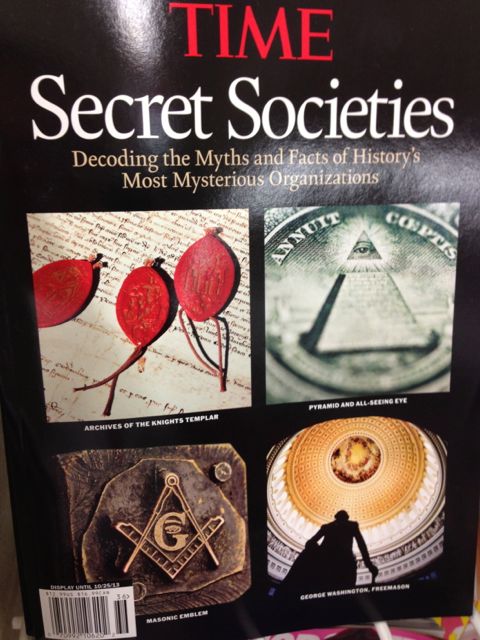 Time magazine's Secret Societies book