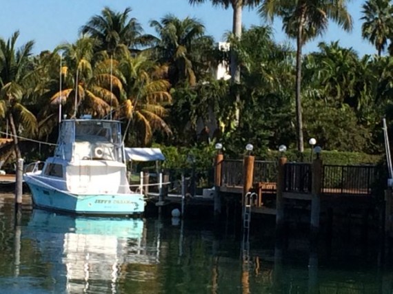 Boat called Jeff's Dream in Miami Beach boat dock