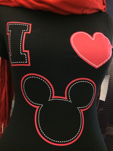 I Love Mickey Mouse t-shirt