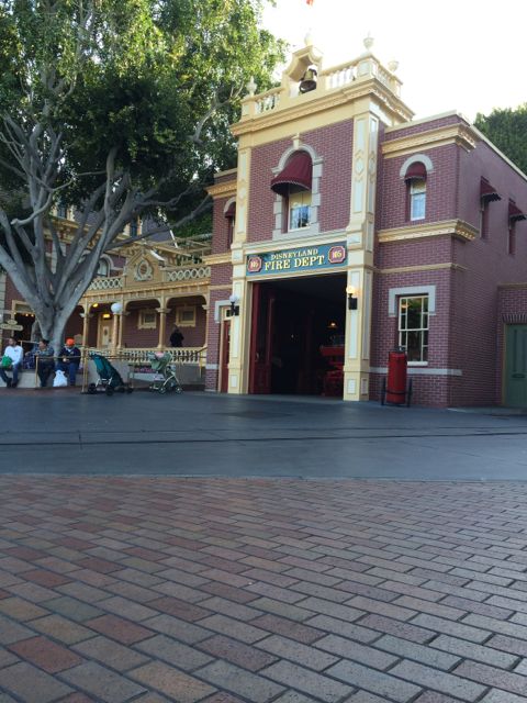 Walt Disney's Apartment above Disneyland's Fire Department on Main Street