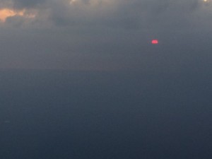 Orlando Sunrise from aircraft