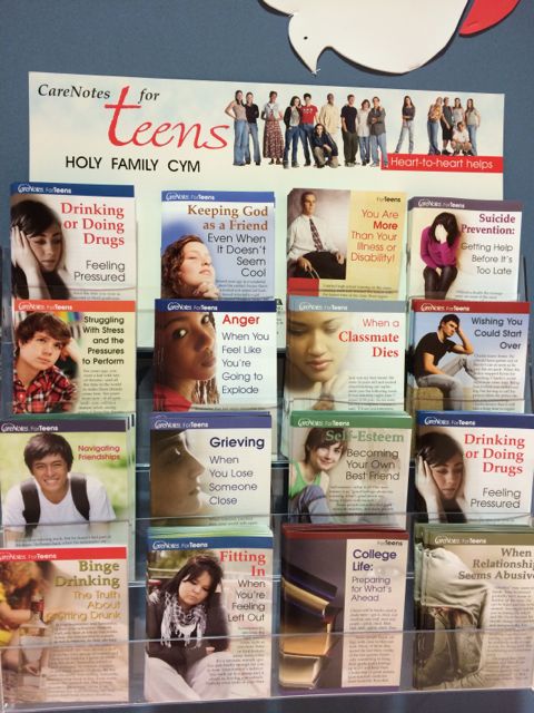 Church support offerings for troubled teens
