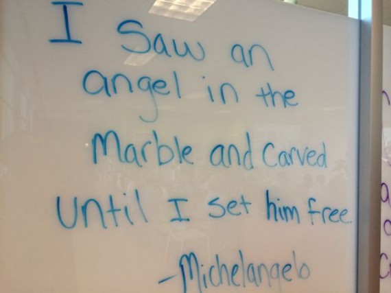 Michelangelo Quote 