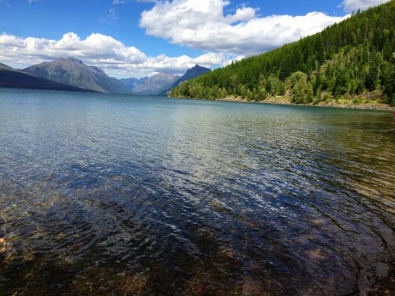 Lake McDonald from Apgar picnic area