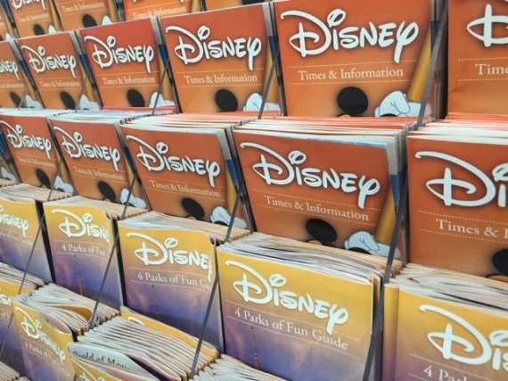 Disney brochure rack