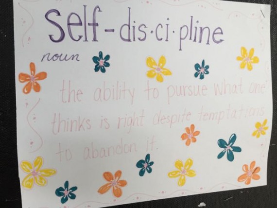 Self-discipline definition 