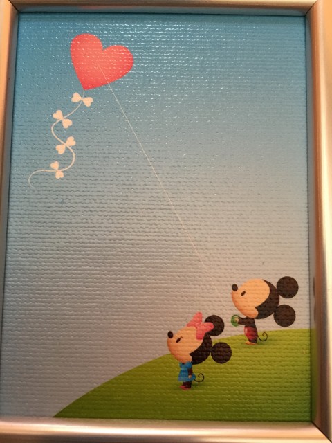 Mickey and Minnie advent garde art