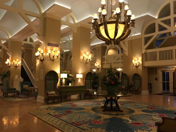 Disney's Beach Club Resort lobby