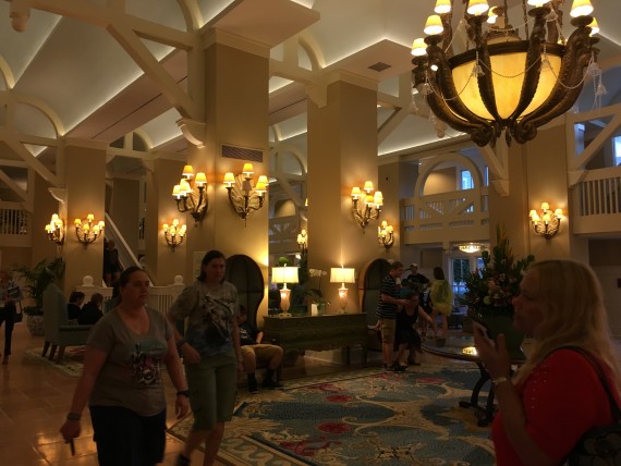 Disney's Beach Club Resort lobby