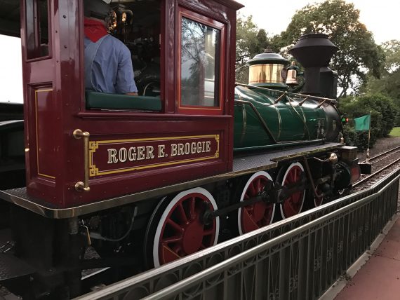 Roger Broggie Disney train