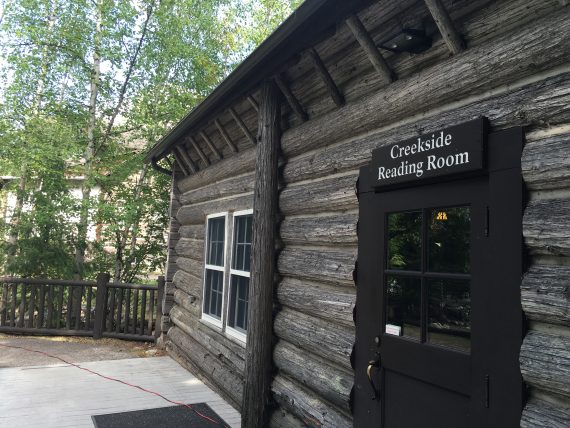 Lake McDonald reading room