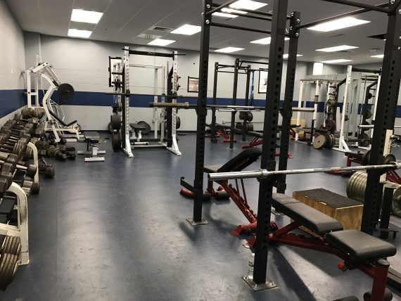 Allentown Dieruff High School weight room