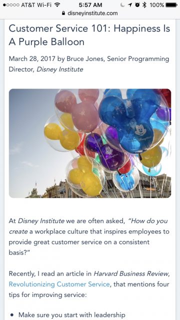 Disney Customer Service Keynote Speaker