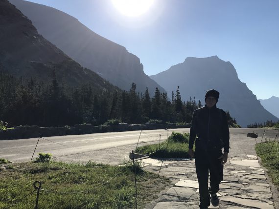 Logan Pass at sunrise