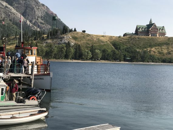 Waterton Boat ride