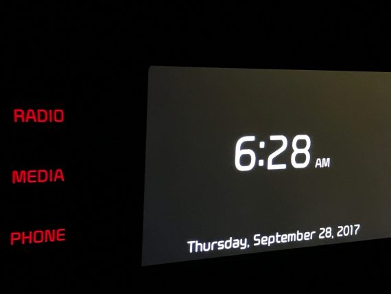 Car clock