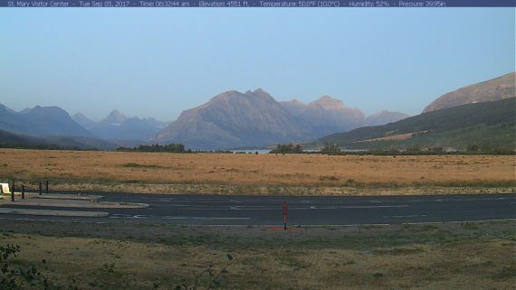 St Mary Glacier webcam