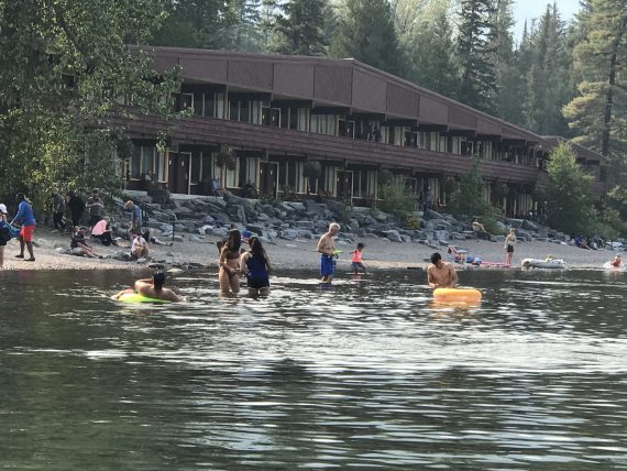 Lake McDonald Lodge Fire 2017