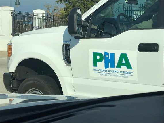 Philadelphia Housing Authority truck