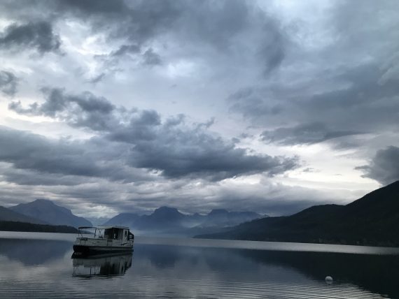 Boat House on Lake McDonald