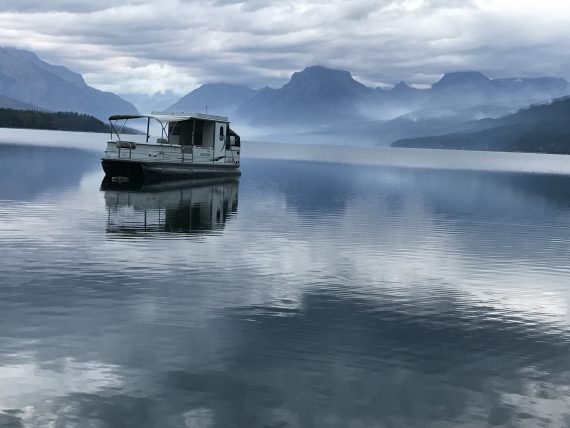 Boat House on Lake McDonald