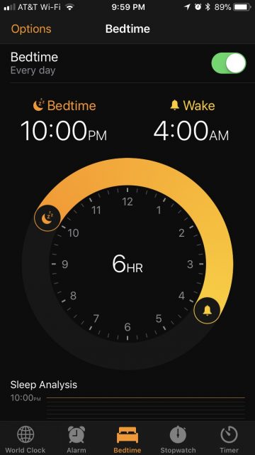 Apple alarm clock