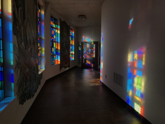 Colorful Church windows