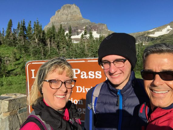 Logan Pass sign