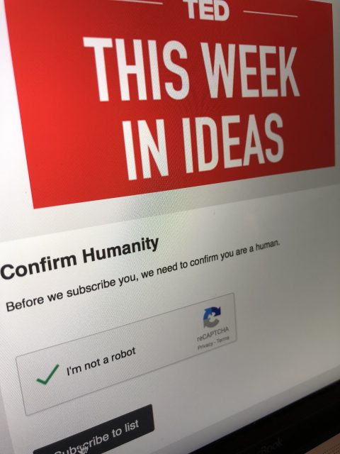 Confirm humanity