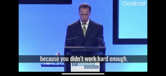 Arnold Schwarzenegger speech