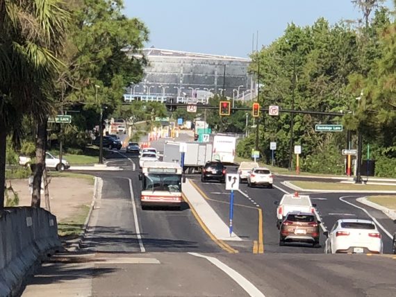 Disney World's Overpass Road