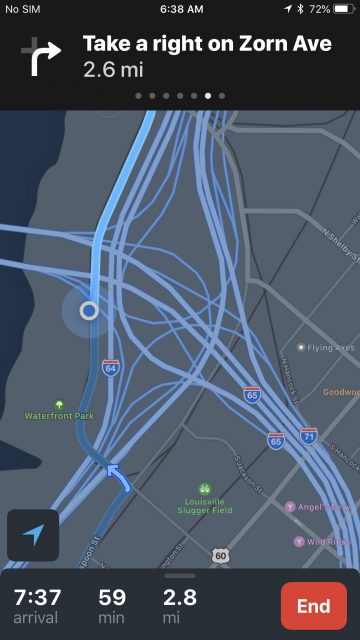 complex Interstate road system