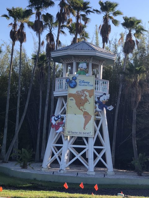 Disney Vacation Club iconic sign