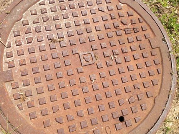 Disney sewer drain cover
