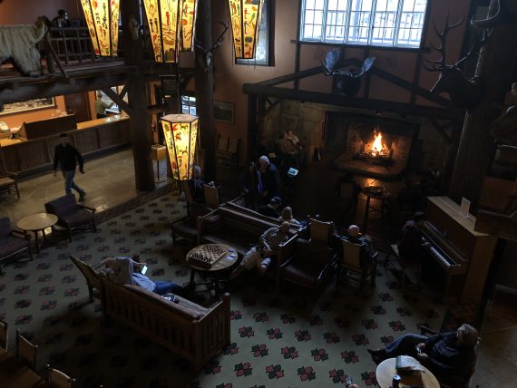 Lake McDonald Lodge Lobby