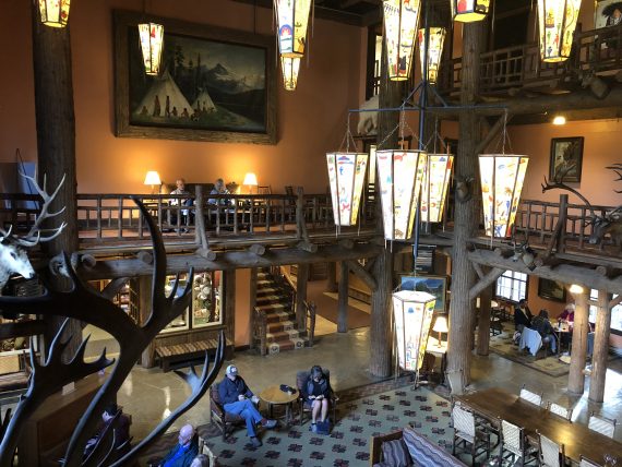 Lake McDonald Lodge Lobby