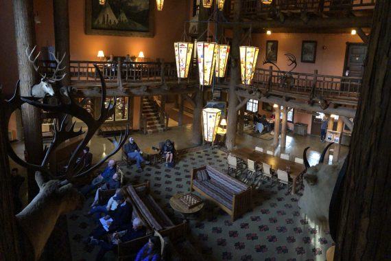 Lake McDonald Lodge Lobby