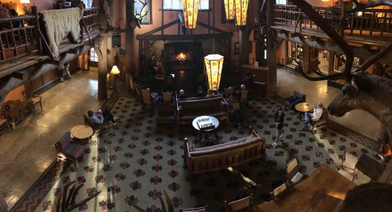 Lake McDonald Lodge Lobby