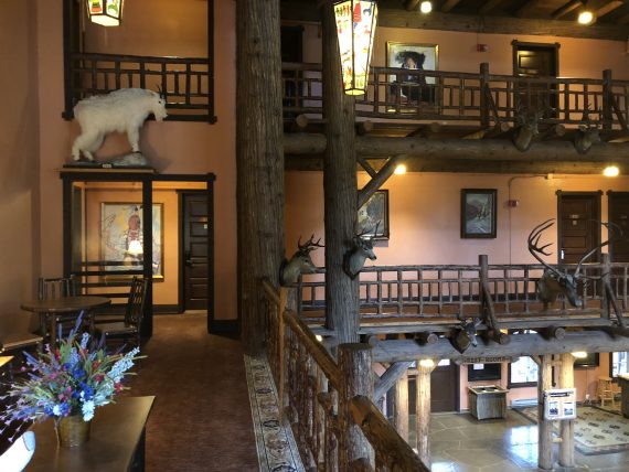 Lake McDonald Lodge Lobby