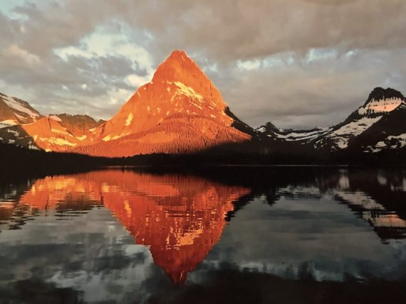 Many Glacier at sunrise