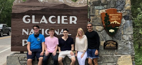 Family trip to Glacier