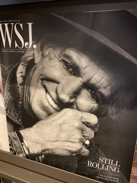 Keith Richards Rolling Stone cover