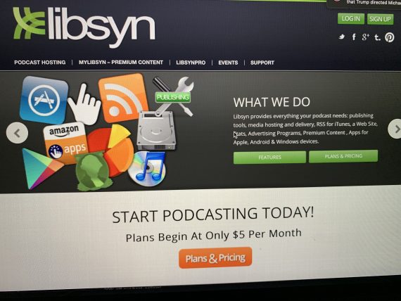 Libsyn podcast software