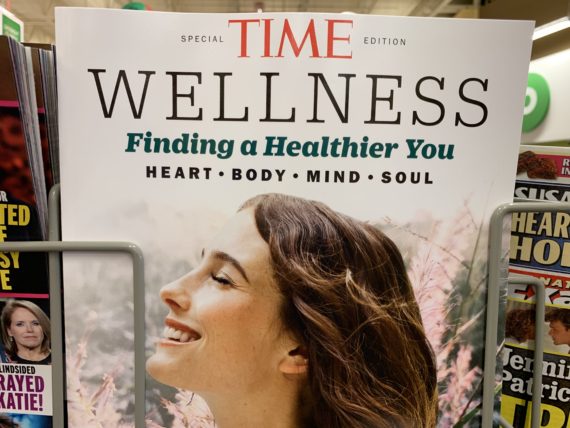 wellness cover article on Time Magazine