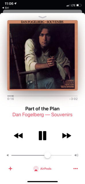 Dan Fogelberg Souvenirs album cover