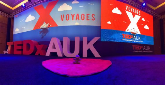 TEDx AUK stage 2019