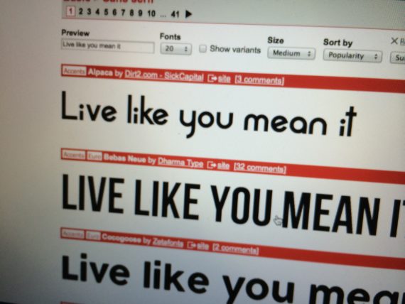live like you mean it